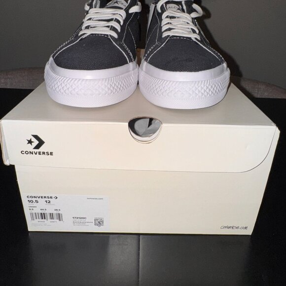 Converse Chuck One Star Stussy Low Top Black Shoes Men’s Size 10.5 main image 4